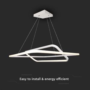 CANDELABRU LED DIMABIL 50W 3000K 60X60X120CM - ALB - Img 4
