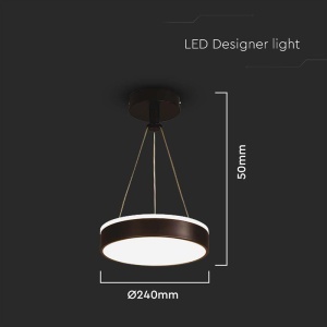 CORP ILUMINAT LED 12W 3IN1 - NEGRU - Img 3