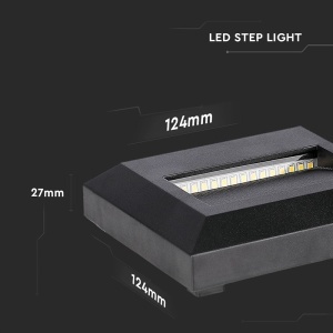 CORP ILUMINAT LED PENTRU SCARI 2W 4000K ALB NEUTRU - Img 12