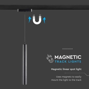 CORP LED MAGNETIC 15W 3000K - NEGRU - Img 5