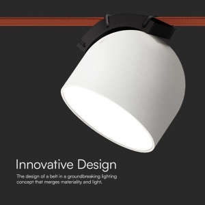 CORP LED MAGNETIC TRACKLIGHT 12W 3000K - ALB - Img 8