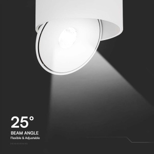 CORP LED SPOT COB 20W 3IN1 - ALB - Img 7