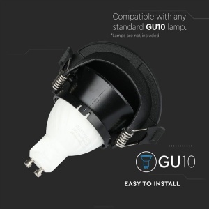 CORP SPOT GU10 - NEGRU - Img 12