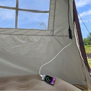 CORT CAMPING SOLAR 52W 2000MAH 2-3 PERSOANE - Img 8