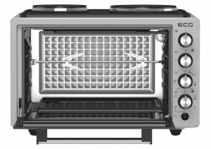Cuptor electric ECG ETH 3701G, 37 L, putere maxima 2500 W, 2 plite, 40-230 °C, rotisor - Img 5