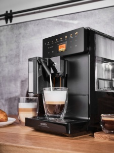 Espressor automat de cafea ETA Acorto 9180 90000, 1400W, 19 bar, sistem de spumare, negru - Img 15