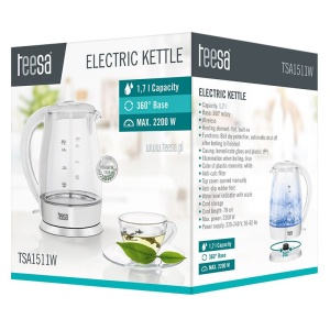 FIERBATOR ELECTRIC CORDLESS 1.7L TEESA - Img 6