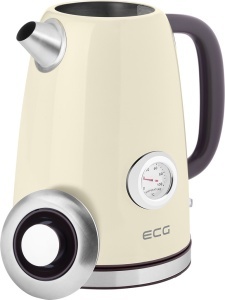 Fierbator electric ECG RK 1700 Magnifica Intenso, 1.7 litri, 2200 W, otel inoxidabil, indicator temperatura - Img 2