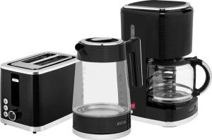 Fierbator electric ECG RK 1750 Stripe, 2200 W, 1.7 litri, sticla borosilicata, elemente din otel inoxidabil - Img 16