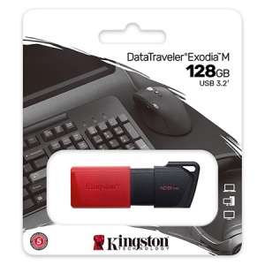 FLASH DRIVE 128GB DTXM USB 3.2 KINGSTON - Img 1