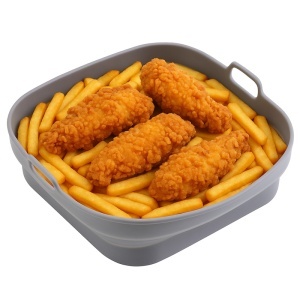 FORMA DE COPT SILICON PATRATA AIR FRYER ADLER - Img 5