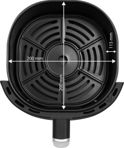 Friteuza cu aer fierbinte ECG AF 4000 Simply Fry, 3.8 litri, 1300 W, 12 programe, control temperatura 80-200°C - Img 19