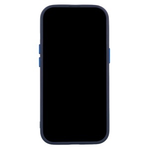 HUSA SILICON PENTRU IPHONE 17 PRO MAX CU INEL - ALBASTRUI NAVY - Img 4