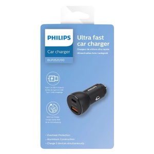 INCARCATOR AUTO USB -A SI USB TYPE C PHILIPS - Img 3