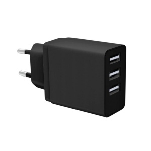 Incarcator de retea GoGEN ACH 301B, 3 x USB, 5V/3.1 A, 15.5 W, negru - Img 4