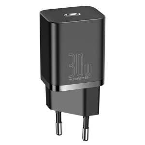 INCARCATOR RETEA 1XUSB-C SUPER FAST CHARGE PD 30W BASEUS - NEGRU - Img 4