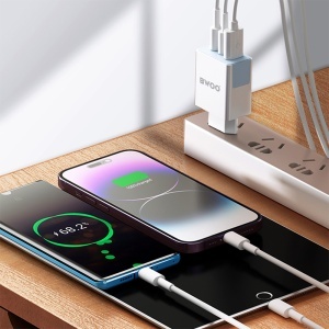 INCARCATOR RETEA 40W 2XUSB-C + USB - Img 7