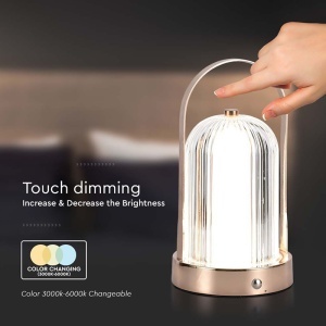 LAMPA BIROU 3IN1 CU ACUMULATOR 1800MAH - ANTIQUE BRONZE - Img 6