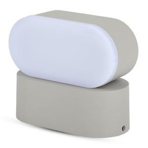 LAMPA LED 5W IP65 4000K ALB NEUTRU - GRI - Img 2