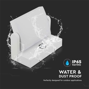 LAMPA LED CU SENZOR MISCARE 17W IP65 3000K- ALB - Img 9