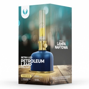 LAMPA LED RETRO 2W 3000K MODEL LAMPA PETROL - Img 4