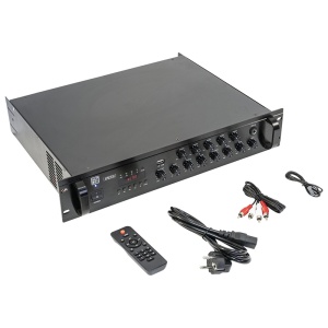 MIXER PA AMPLIFICAT 100V 350W 5 ZONE CU USB/BLUETOOTH/SD/FM - Img 5