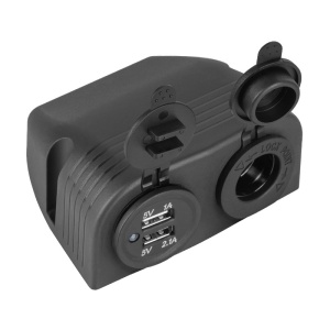 MUFA MONTAJ AUTO 2XUSB 3100MA SI BRICHETA - Img 2