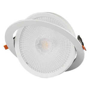 PANOU LED UNGHI REGLABIL 30W 6400K ALB RECE - Img 4