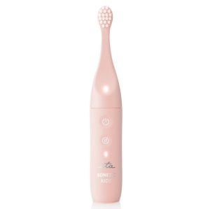 Periuta electrica sonica pentru copii ETA Sonetic Kids 1710 90000, IPX7, USB-C, baterie Li-ion 3.7 V / 350 mAh, roz - Img 2