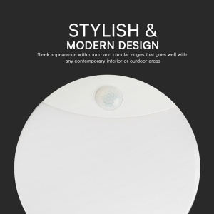 PLAFONIERA LED 15W IP20 SENZOR DE MISCARE 3IN1 - ALB - Img 14