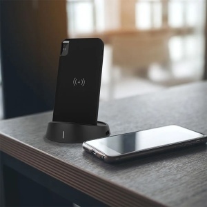 POWER BANK 8000MAH INCARCARE WIRELESS MODEL STAND - NEGRU - Img 7