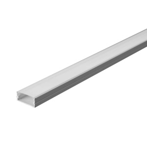PROFIL ALUMINIU PENTRU 2M 17.4MM X 7.MM MAT ALB - Img 2