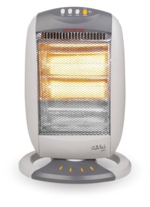 Radiator cu halogen Gallet HAL 200, 400/800/1200W, 3 zone, functie de rotatie, alb - Img 5