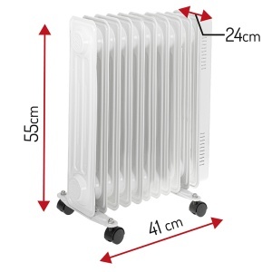 RADIATOR ULEI 9 ELEMENTI 2000W AD 7816 ADLER - Img 7