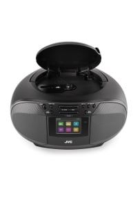 Radio cu CD JVC RD-E664B-DAB, 2x2.5W RMS, Bluetooth, USB, afisaj LCD, ceas, telecomanda, negru - Img 7