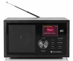 Radio GoGEN DAB 620 BTCB, 5W, DAB+/FM, Bluetooth, LCD color, ceas cu alarma, negru - Img 3