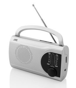 Radio JVC RA-E321S, tuner analogic FM/AM, mufa jack pentru casti, argintiu - Img 4