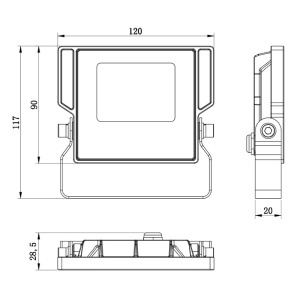 REFLECTOR LED 10W 1100LM 6000K - Img 4