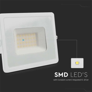 REFLECTOR LED SMD 30W 4000K IP65 - ALB - Img 7