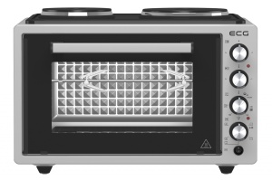 RESIGILAT - Cuptor electric ECG ETH 3701G, 37 L, putere maxima 2500 W, 2 plite, 40-230 °C, rotisor - Img 4