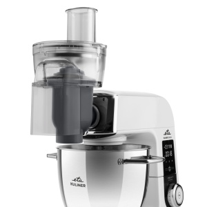 Robot de bucatarie ETA Gratus Kuliner II Origin 2038 90000, 1700 W, bol 6.7 litri + bol 3.5 litri, design integral din metal, LED, control tactil - Img 8