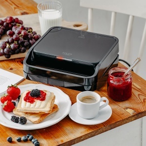 SANDWICH MAKER 2 IN 1 AD 3070 NEGRU ADLER - Img 7