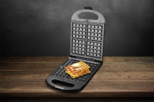 Sandwich maker grill ECG S 4310, 1200 W, 3 tipuri de placi interschimbabile 23 x 23 cm, unghi deschidere 105° - Img 17
