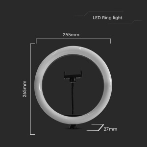 SELFIE RING LIGHT 10" CU TREPIED - Img 9