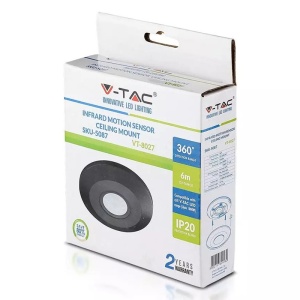 SENZOR MISCARE 360GR - NEGRU - Img 7