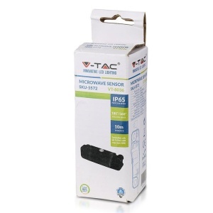 SENZOR MISCARE PENTRU REFLECTOARE LED MAX 200W IP65,NEGRU - Img 4