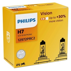SET 2 BECURI AUTO H7 VISION PHILIPS - Img 2