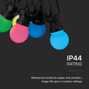 SIR ILUMINAT FESTIV 0.5W RGB 13M IP44 - Img 7