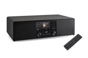 Sistem audio JVC ALL-IN-ONE RD-E984B, 2 x 25W, Radio internet, Tuner Digital Dab+/FM, Unitate CD, Bluetooth, Negru - Img 3