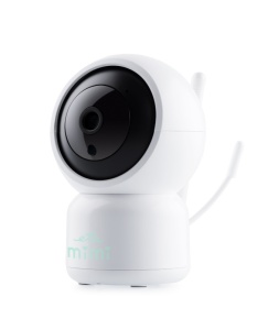 Smart baby monitor ETA MIMI 6306 90000, detectie miscare, sunet si temperatura, ZOOM, alb - Img 3